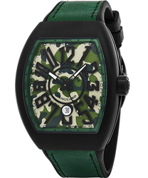 Franck Muller Vanguard  Men's Watch Model: V 45 SC DT TT NR MC VE CAMOUFLAGE